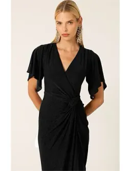 Sacha Drake THE EMPORIUM MAXI DRESS Black Size 14 for rent on The Volte - image 6