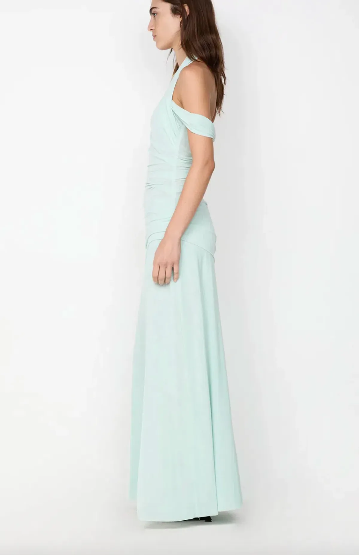 Bec & Bridge Winnie Halter Maxi Dress Spearmint Size AU 8 - Image 3