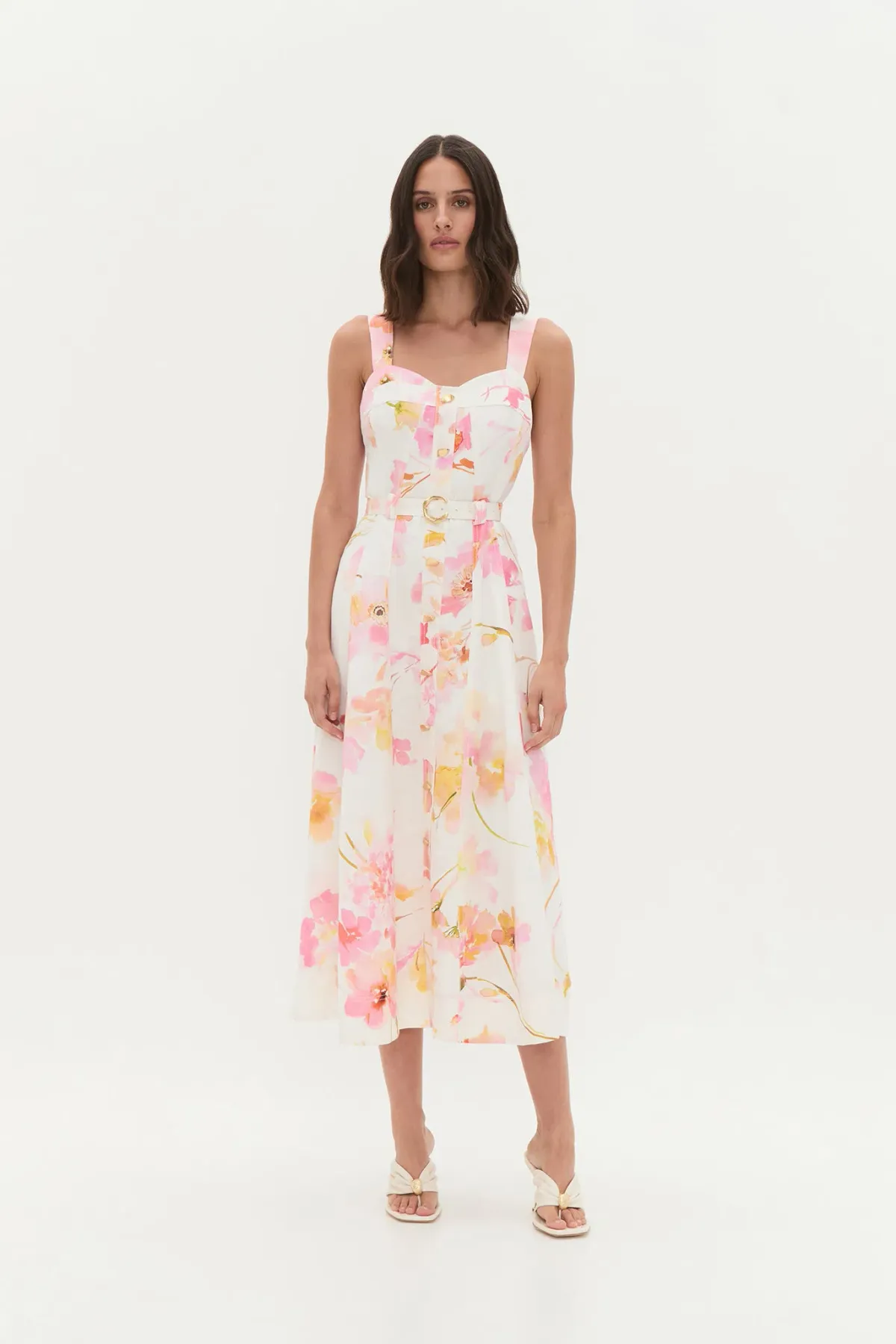 Aje Zarie Midi Dress 10 for rent on The Volte - main image