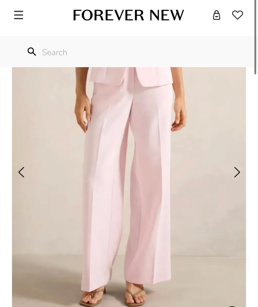 Forever New matching pink suit set for rent on The Volte - main image