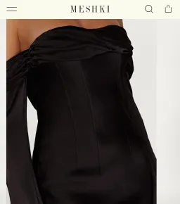 Giselle Off Shoulder Cowl Neck Maxi Dress - Black for rent on The Volte - image 4