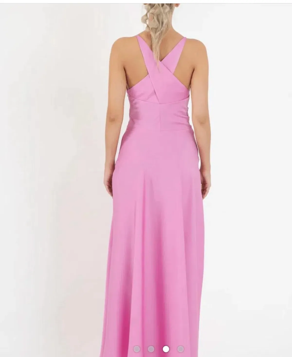 One fell swoop pink maxi dress - Image 1