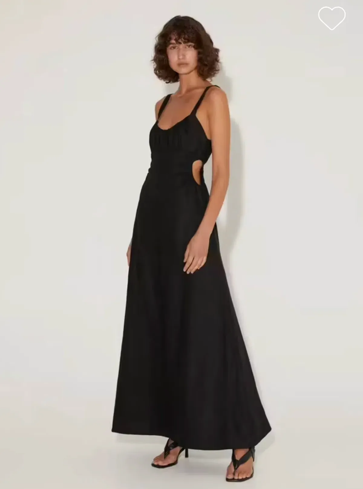 Hansen and Gretel Carlos maxi dress in black size L (AU12) - Image 1