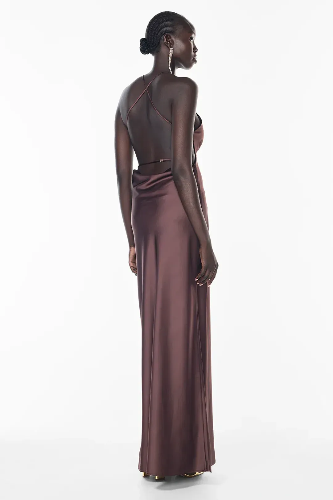 Manning Cartell Saturation Point Slip Dress Mocha Size 10 for rent on The Volte - main image