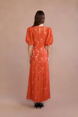 Lovaan Adeline Dress Cherry Size 14 for rent on The Volte - image 3