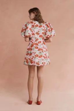 Adeline Mini Dress Aster Floral Size 12 for rent on The Volte - image 3