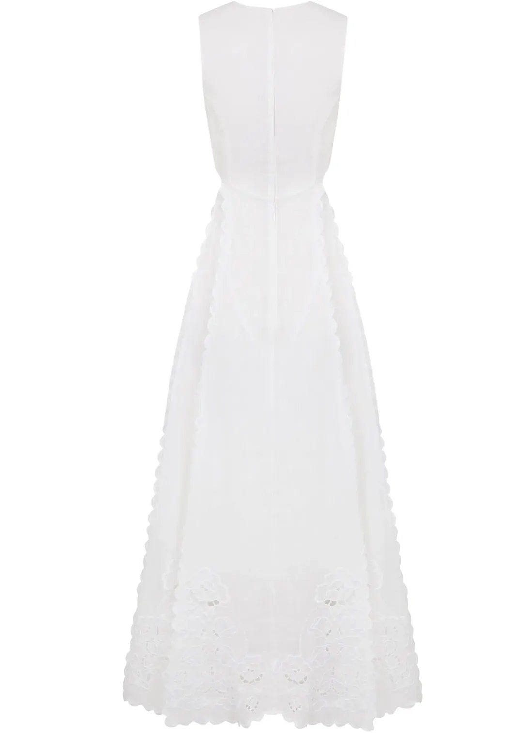 Lovaan Amelia Dress White Size 12 for rent on The Volte - main image