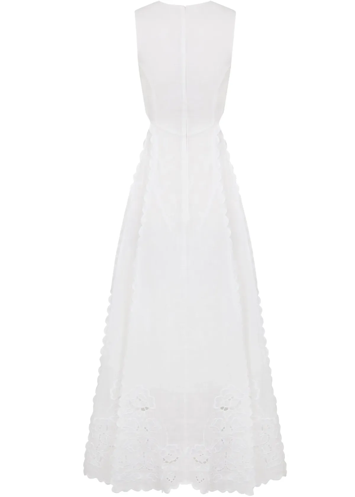 Lovaan Amelia Dress White Size 12 - Image 4