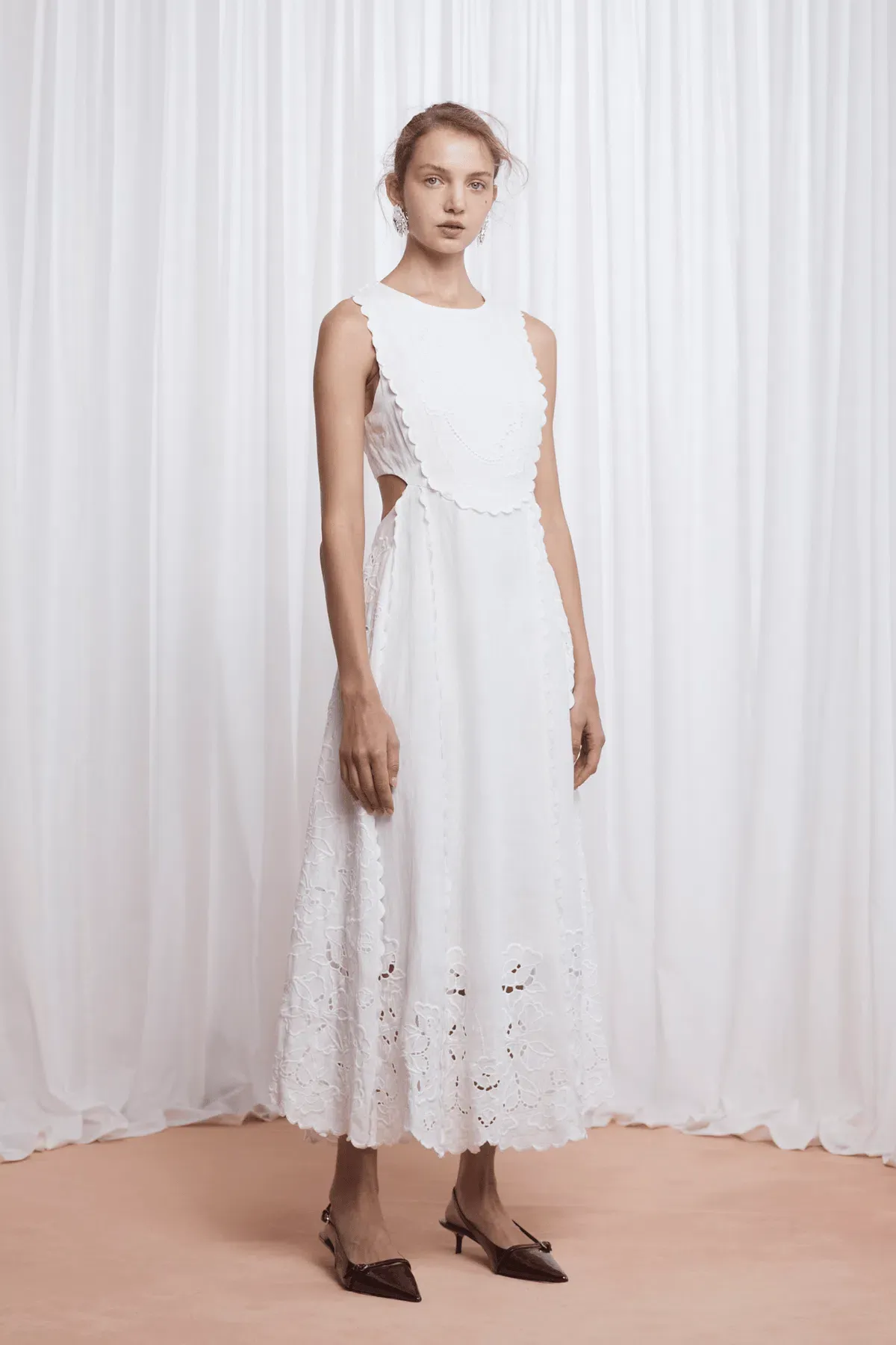 Lovaan Amelia Dress White Size 12 - Image 1