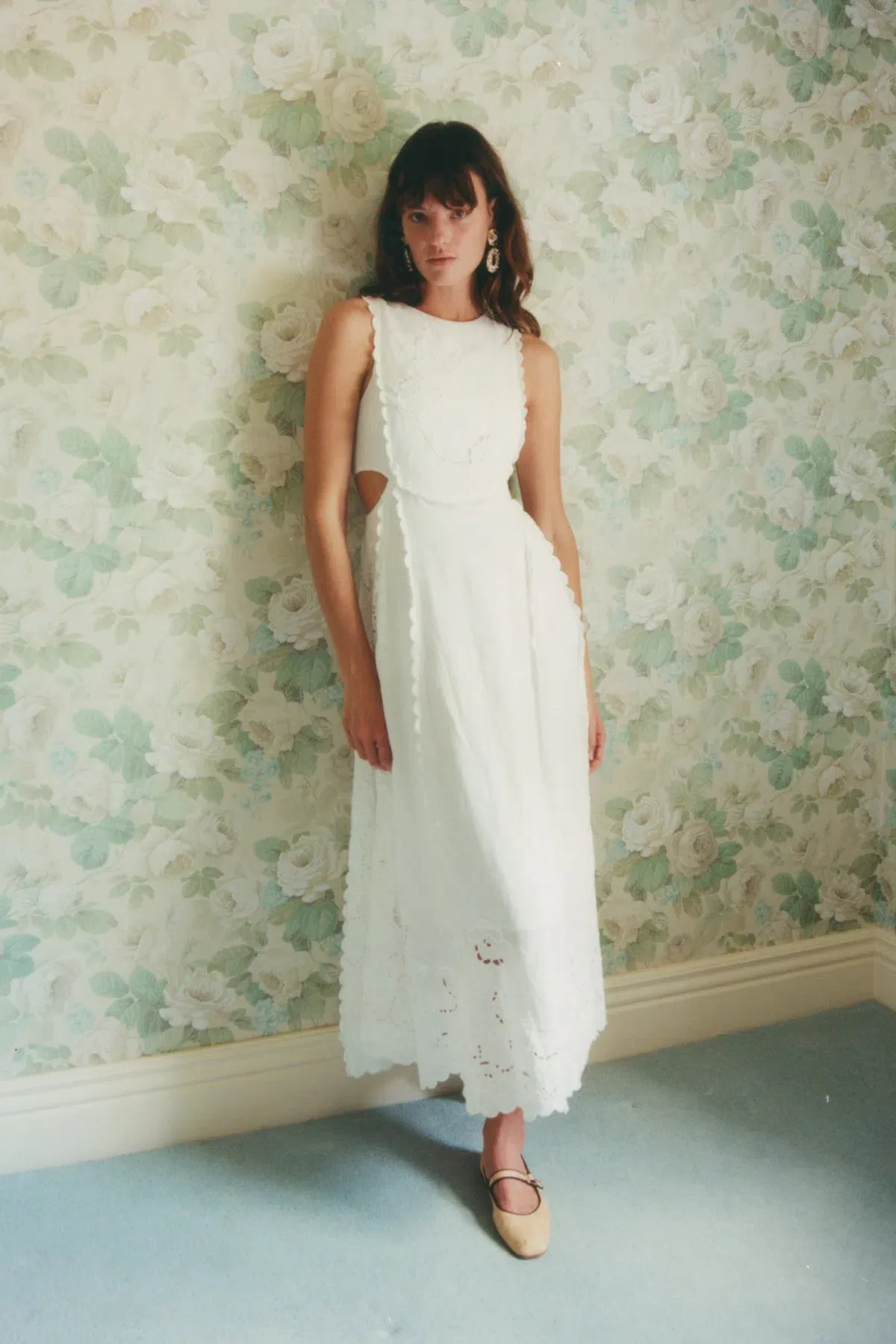 Lovaan Amelia Dress White Size 14 - Image 6