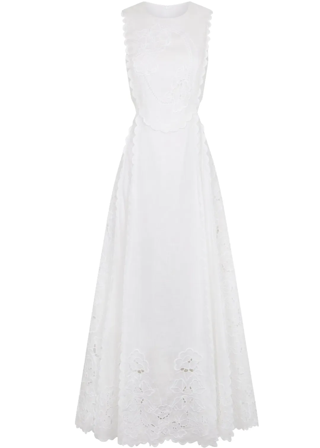 Lovaan Amelia Dress White Size 14 for rent on The Volte - main image