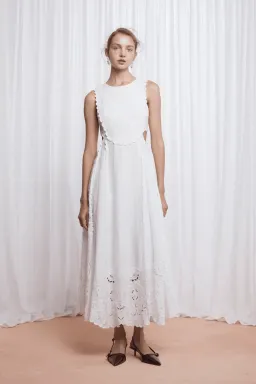 Lovaan Amelia Dress White Size 14 for rent on The Volte - image 2