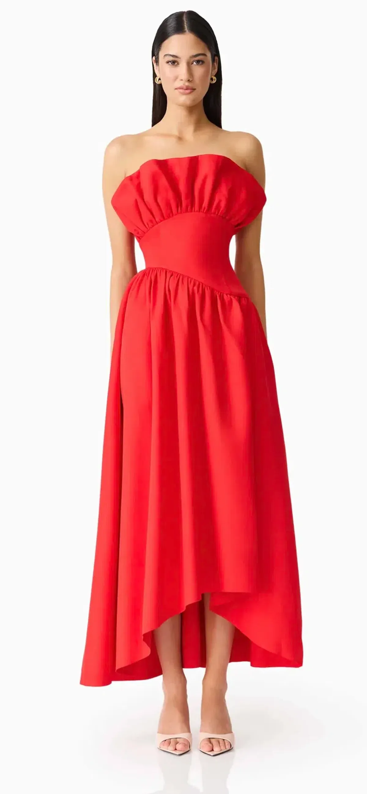 Elliatt Laurel Sleeveless Maxi Dress in Red Size M/10 - Image 1