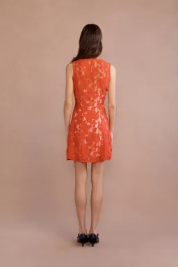 Lovaan Audrey Mini Dress Cherry Size 8 for rent on The Volte - image 3