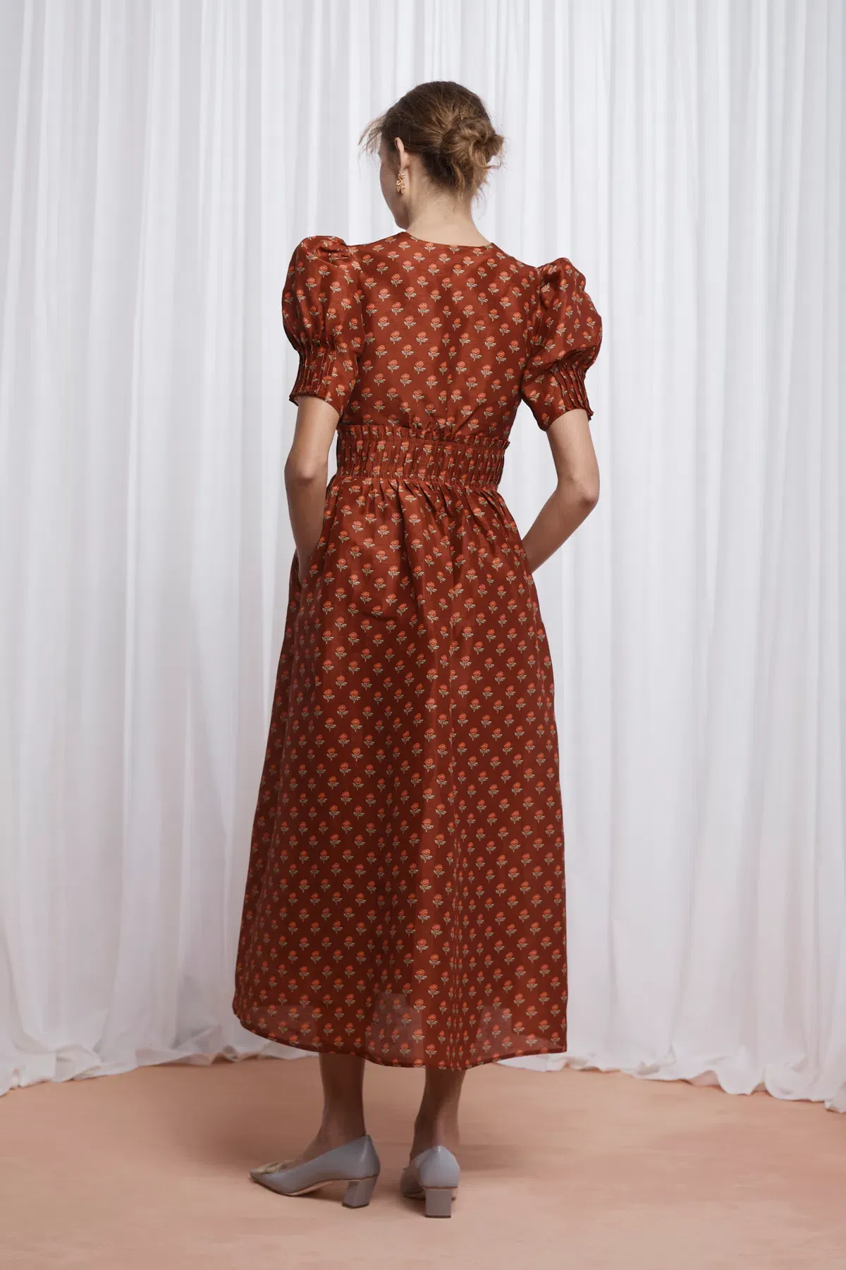 Lovaan Boehm Dress Auburn Rose Size 10 - Image 3