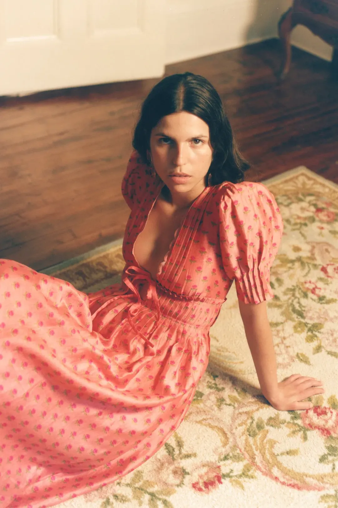 Lovaan Boehm Dress Tiny Rose Size 12 for rent on The Volte - main image