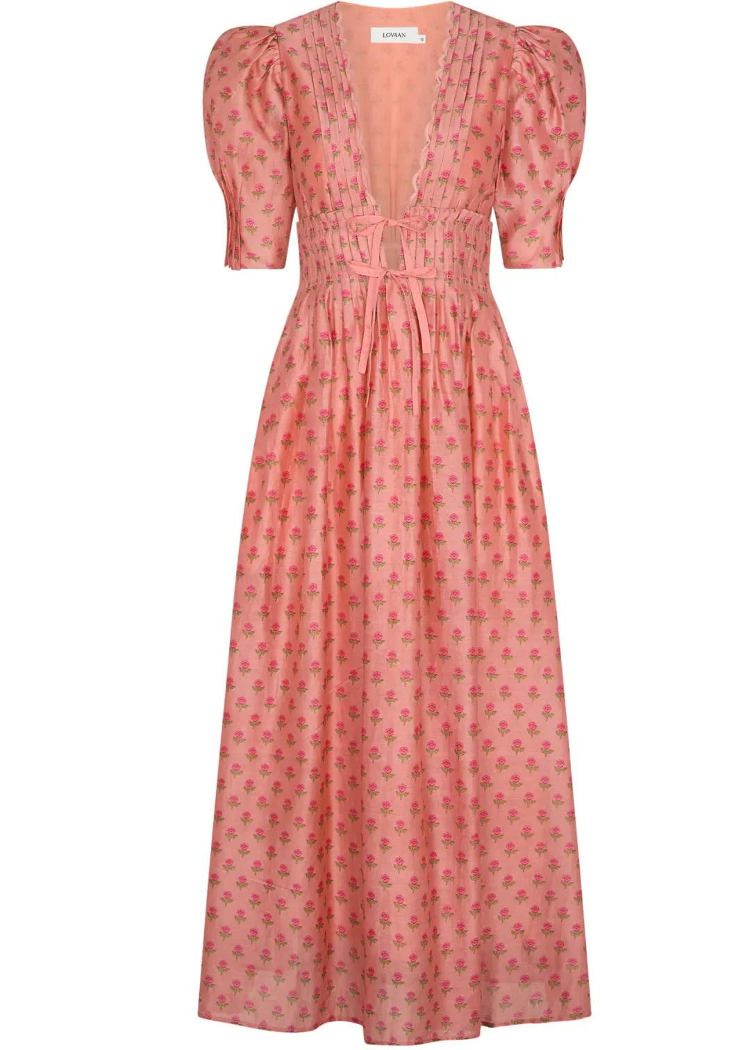 Lovaan Boehm Dress Tiny Rose Size 12 for rent on The Volte - main image