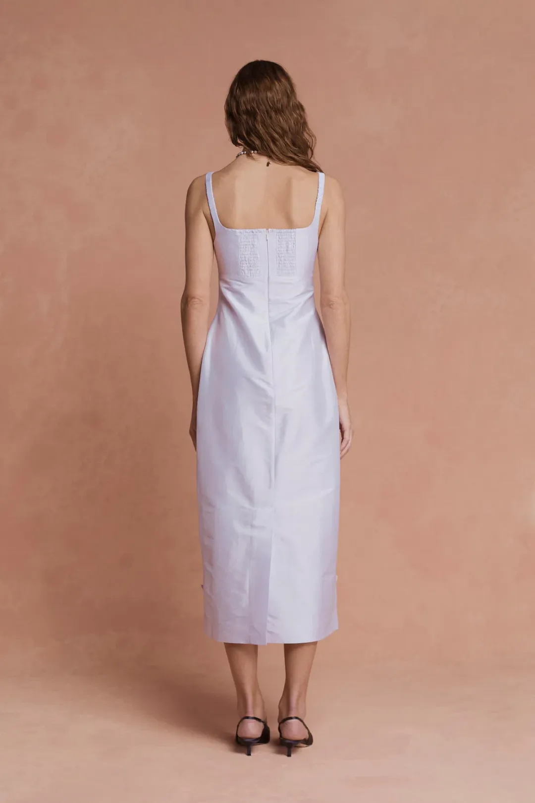 Lovaan Camilla Dress Lilac Size 8 for rent on The Volte - main image