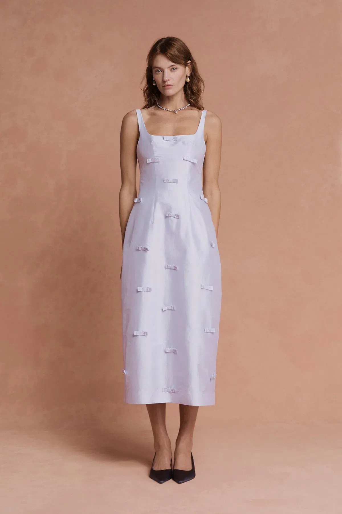 Lovaan Camilla Dress Lilac Size 8 for rent on The Volte - main image