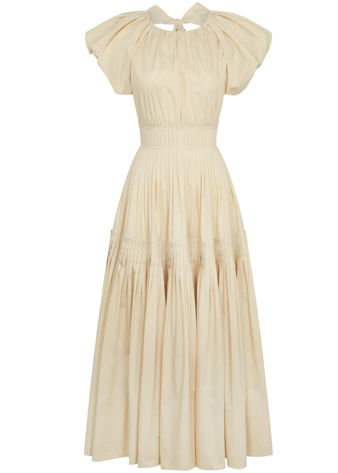 Lovaan Camille Dress Cotton Butter Size 12 for rent on The Volte - main image