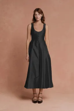 Lovaan Cate Dress Black Size 10 for rent on The Volte - image 2