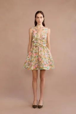 Lovaan Delilah Dress Sienna Floral Size 14 for rent on The Volte - image 1