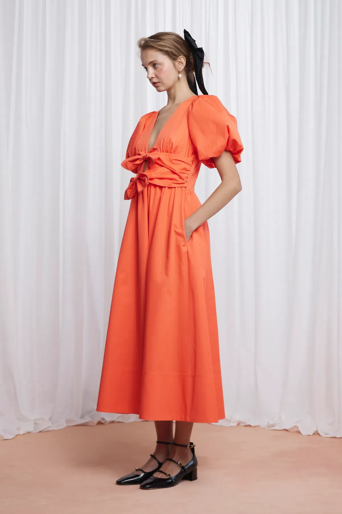 Lovaan Devon Dress Coral Size 12 - Image 2