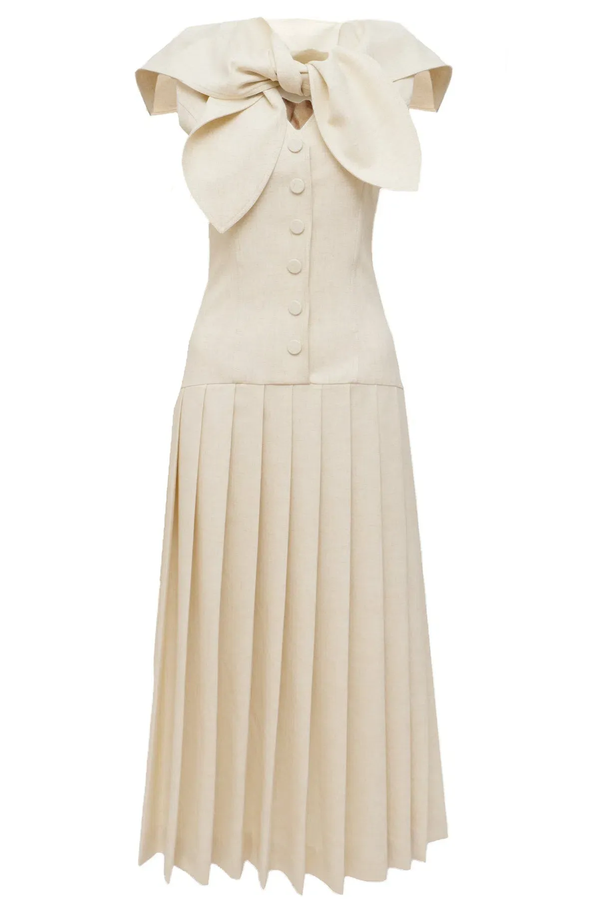 Lovaan Elly Dress Butter Size 12 - Image 7