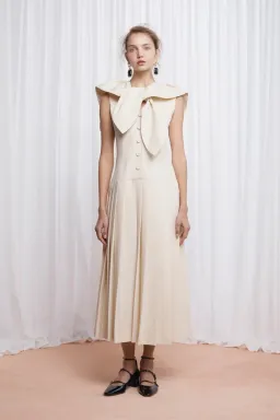 Lovaan Elly Dress Butter Size 12 for rent on The Volte - image 1