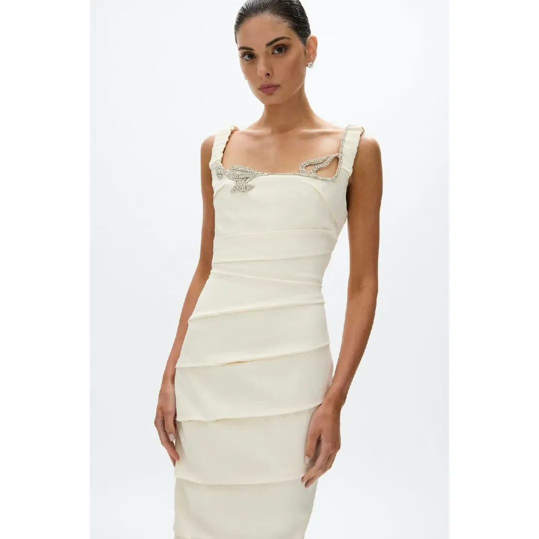 Rachel Gilbert maxi Rhodes gown dress, size 1. for rent on The Volte - main image