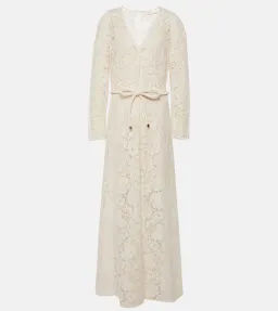 Zimmermann Matchmaker Lace Maxi Dress Cream Size 3/AU 14 for rent on The Volte - image 5