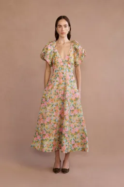 Lovaan Lorna Dress Sienna Floral Size 8 for rent on The Volte - image 1