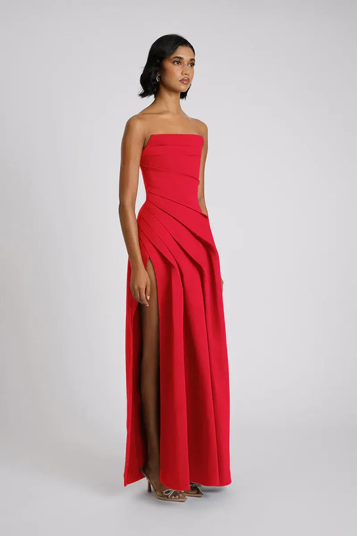 ELIYA THE LABEL Deanna Gown | Red XS - Image 2