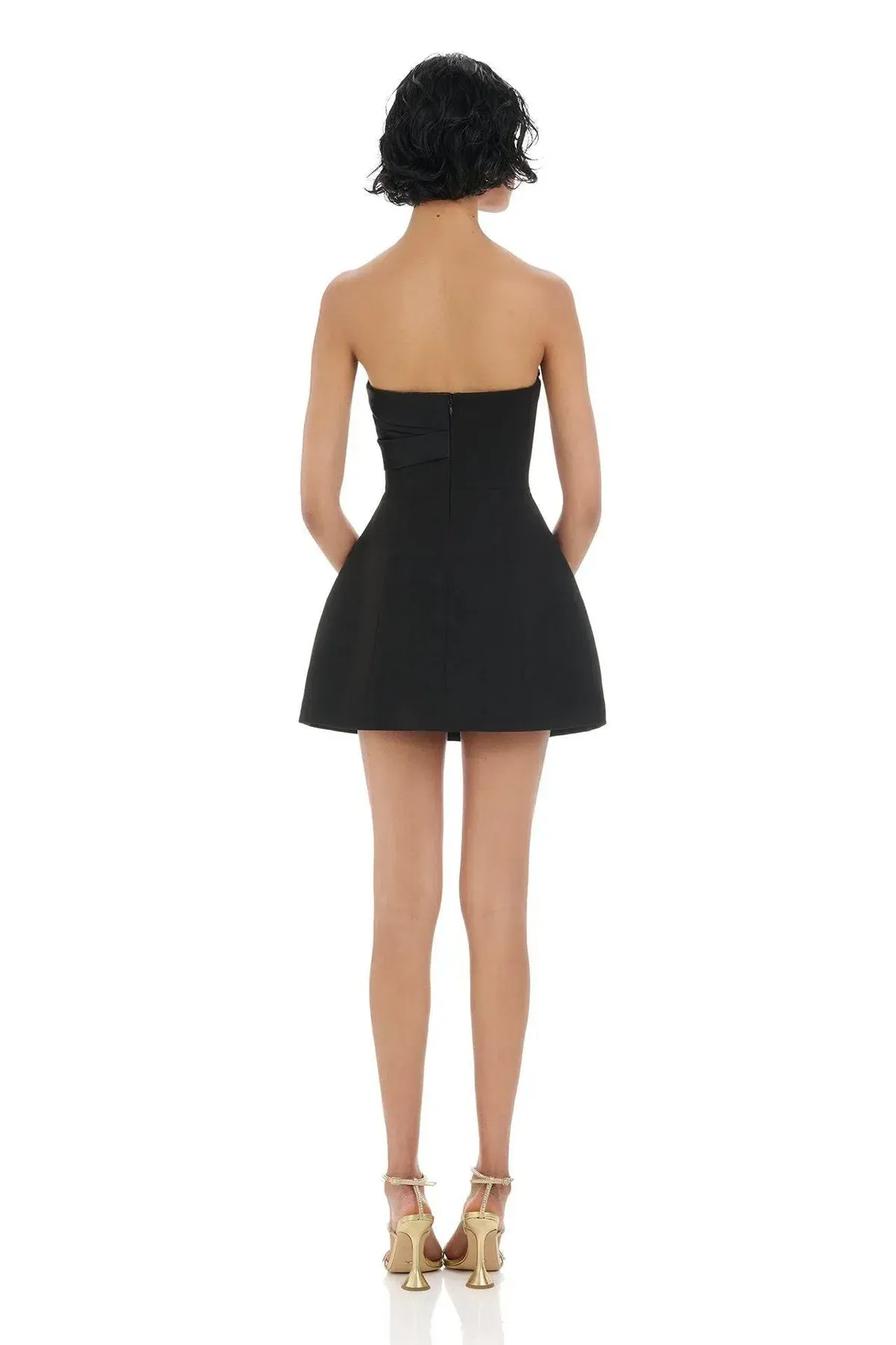 ELIYA THE LABEL North Dress XS Black - Image 4