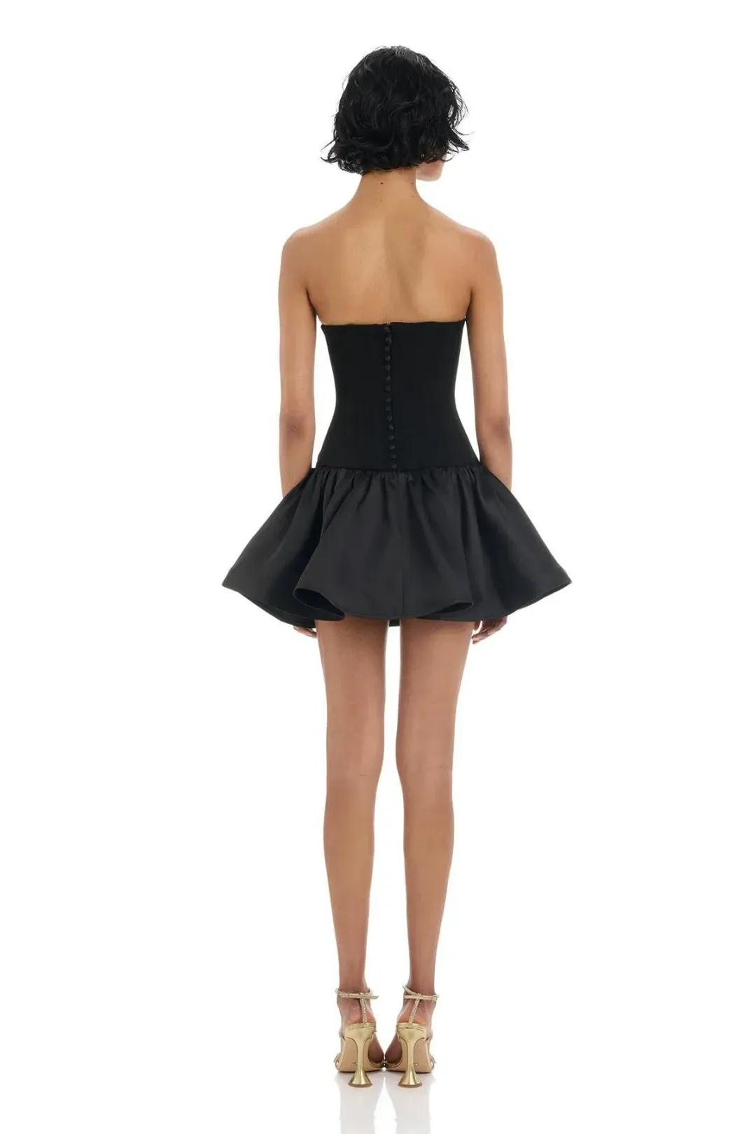 ELIYA THE LABEL Tylar Dress Black XS for rent on The Volte - main image