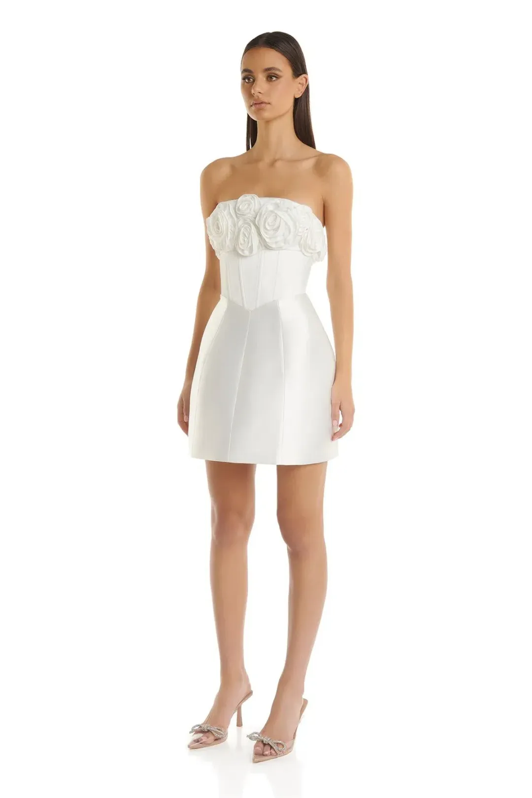 Eliya The Label Tehanni Mini Dress White Size XS / 6 for rent on The Volte - main image