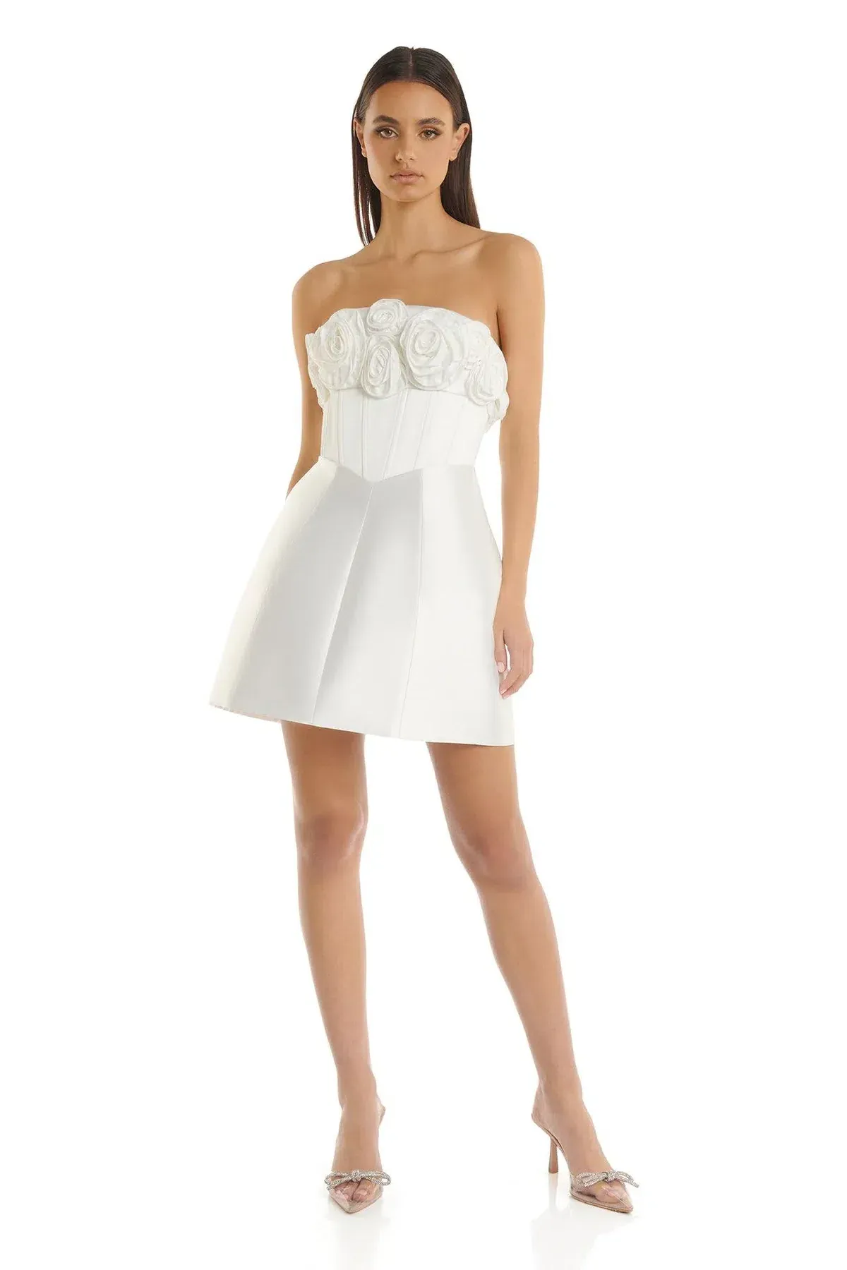 Eliya The Label Tehanni Mini Dress White Size XS / 6 for rent on The Volte - main image
