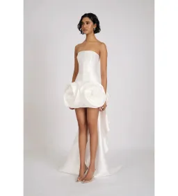 Eliya The Label Chloe Mini Dress White Size XS / 6 for rent on The Volte - image 4