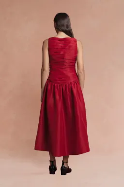 Lovaan Val Dress Ruby Size 14 for rent on The Volte - image 2