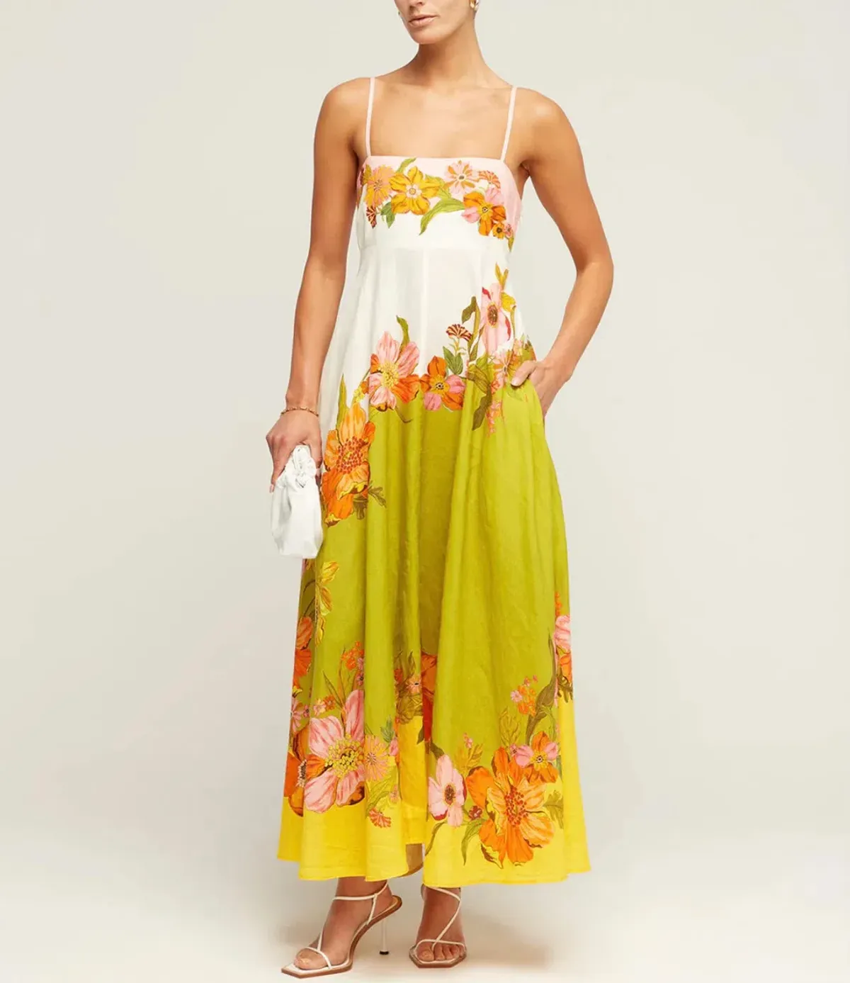 ALEMAIS Silas Sundress Multi 10 AU for rent on The Volte - main image