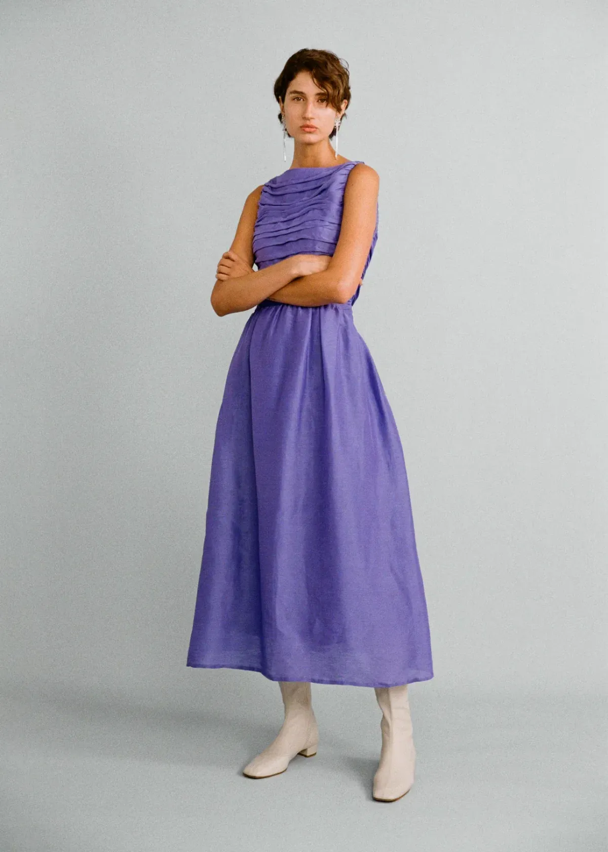 Lovaan Val Dress Iris Size 14 - Image 1