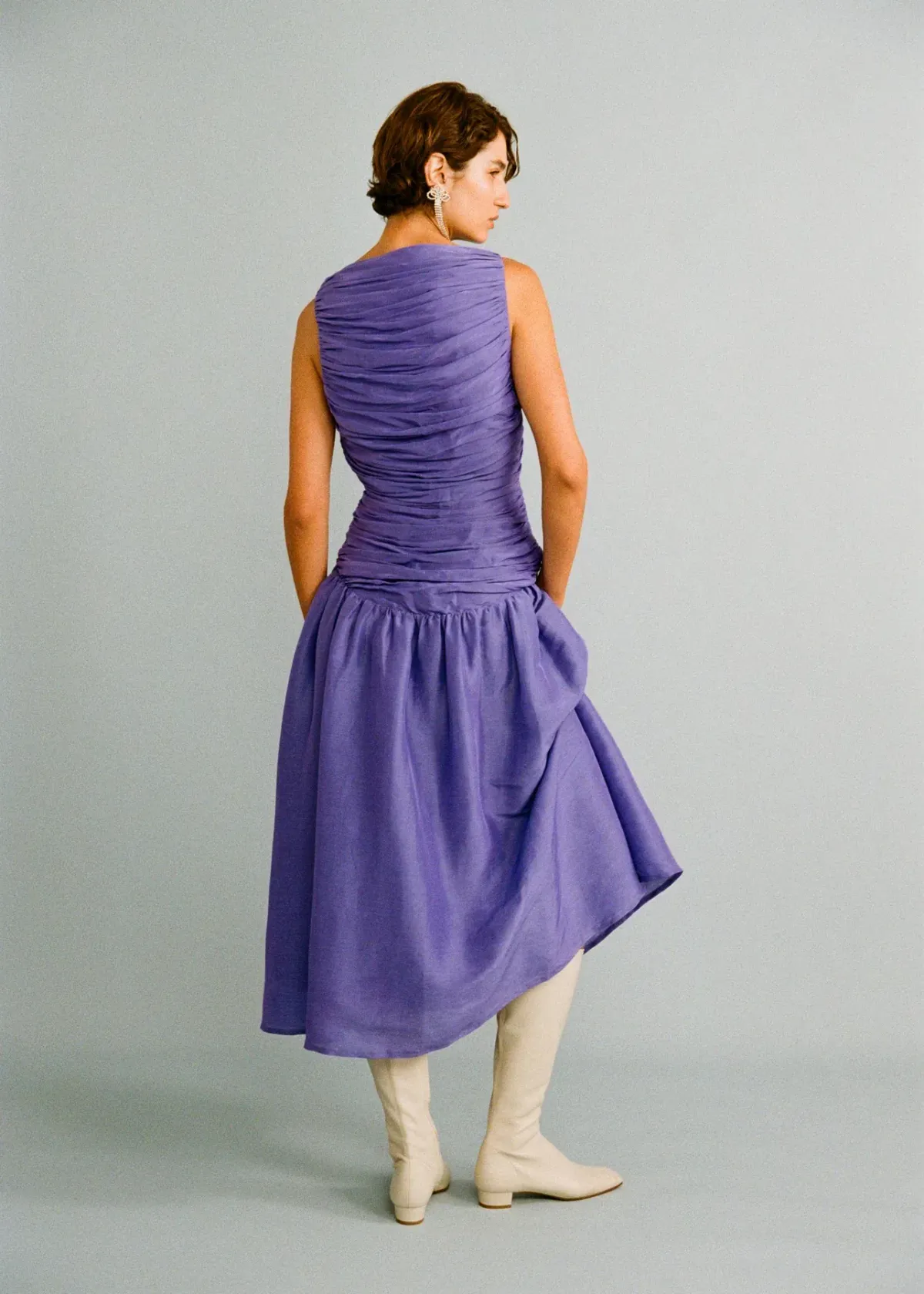 Lovaan Val Dress Iris Size 14 - Image 4