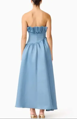 Elliatt Laurel Dress in Steel Blue Size S/8 for rent on The Volte - image 2