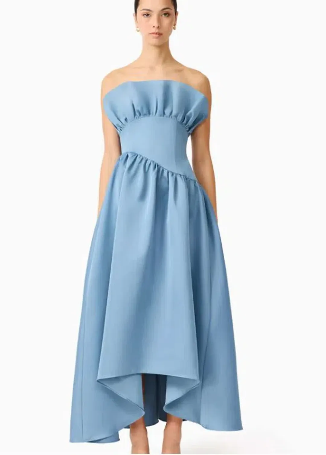 Elliatt Laurel Dress in Steel Blue Size XL/14 for rent on The Volte - main image