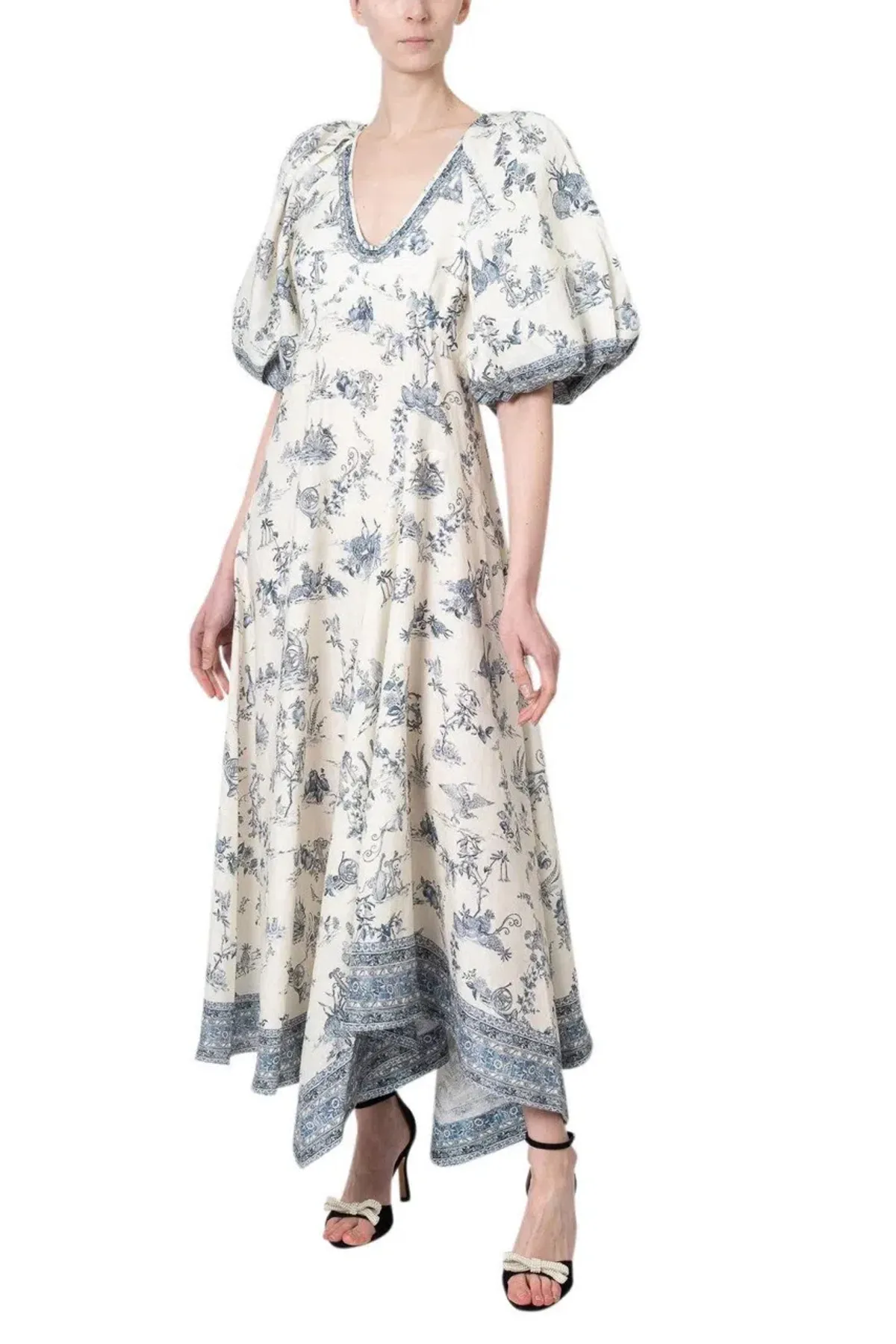 ALEMAIS Casa Midi Dress Print 8 AU - Image 12