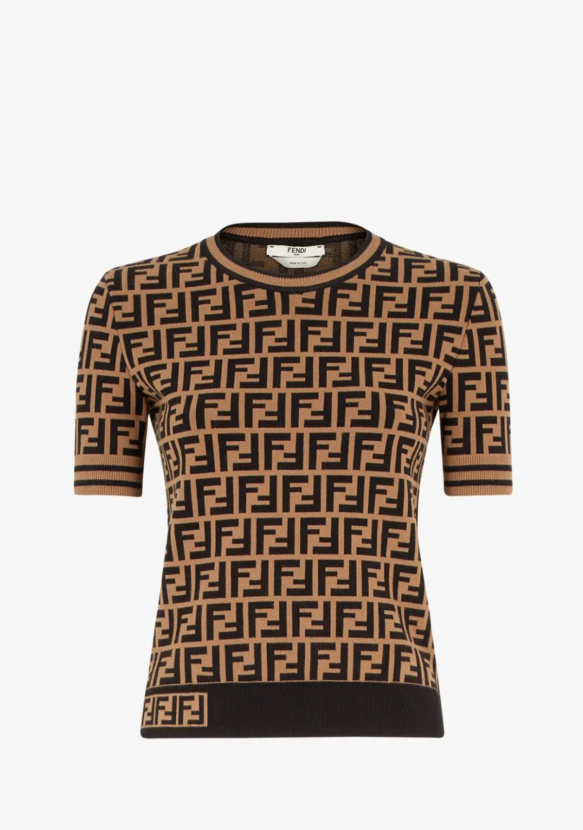 Fendi Fabric FF Motif Pullover Size 8 AU - Image 1