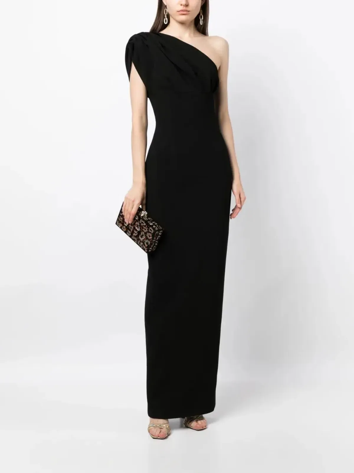 Rachel Gilbert Winnie Gown Black Size 3 / AU 12 for rent on The Volte - main image
