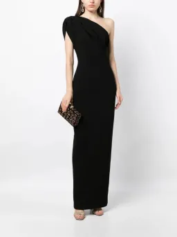 Rachel Gilbert Winnie Gown Black Size 3 / AU 12 for rent on The Volte - image 1