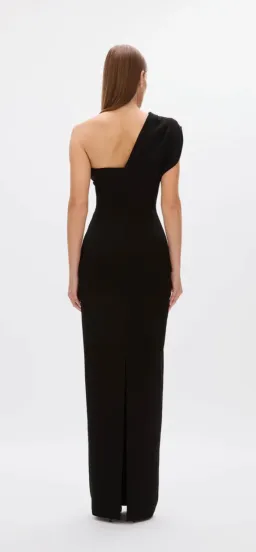 Rachel Gilbert Winnie Gown Black size AU12 for rent on The Volte - image 2