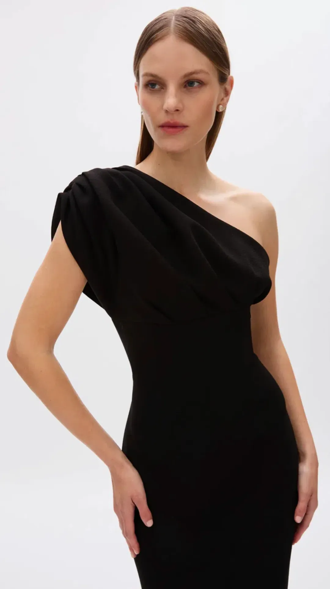 Rachel Gilbert Winnie Gown Black size AU12 for rent on The Volte - main image